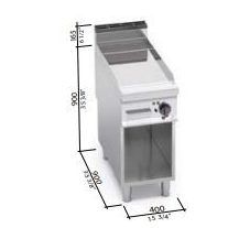 Berto's elektromos lapsütő (5,7 kW)