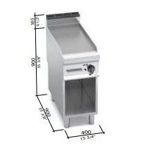Berto's elektromos lapsütő (5,7 kW)