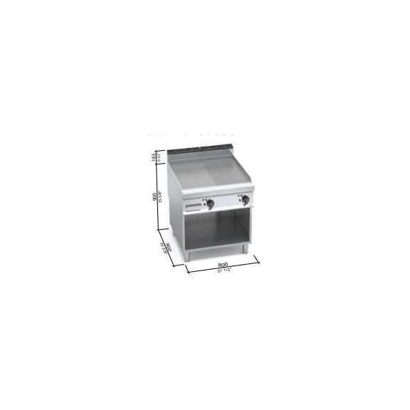 Berto's elektromos lapsütő (11,4 kW)