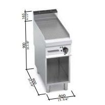 Berto's elektromos lapsütő (5,7 kW)