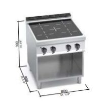 Berto's elektromos tűzhely (16 kW)