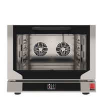   Tecnoeka kombi sütő gőzpároló, elektromos, 4xGN1/1, digitális