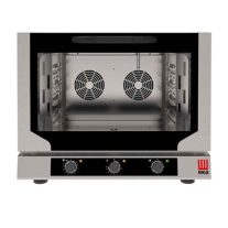   Tecnoeka kombi sütő gőzpároló, elektromos, 4xGN1/1, manuális