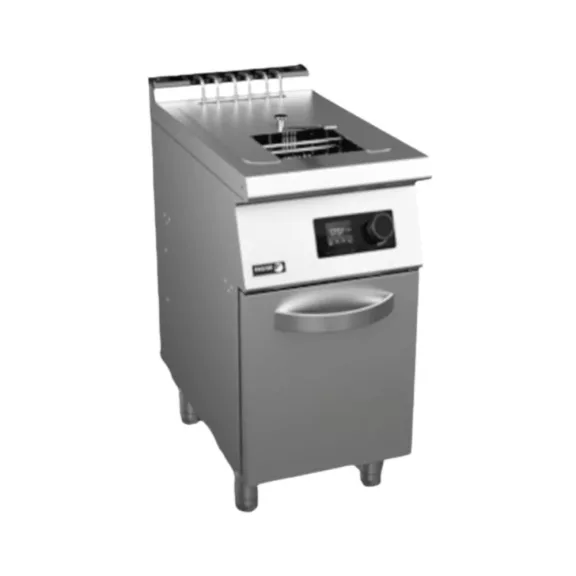 Fagor egymedencés elektromos olajsütő, 21 liter, két kis kosárral, digitális vezérléssel – F-E9121-D Fagor egymedencés elektromos olajsütő, 21 liter, két kis kosárral, digitális vezérléssel – F-E9121-D