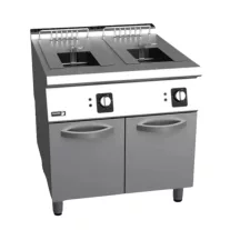 Fagor kétmedencés elektromos olajsütő, 2 × 15 liter, két nagy kosárral – F-E9215