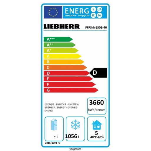 Liebherr FFPSrh 6501 Mélyhűtő szekrény