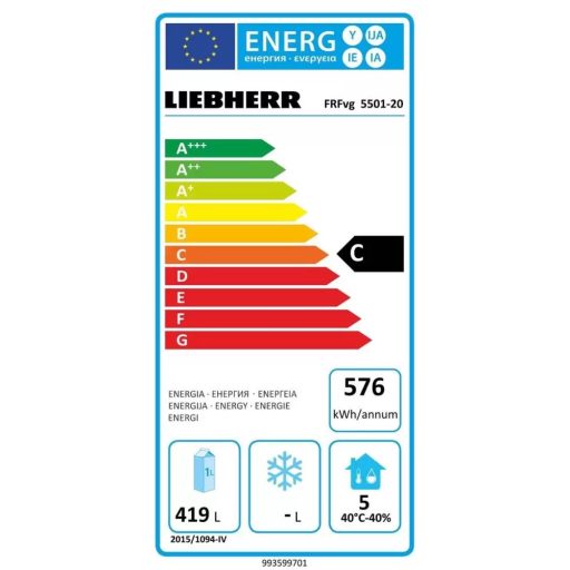 Liebherr  FRFvg 5501 Performance Hűtőszekrény