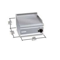 Berto's gázüzemű lapsütő (8 kW)