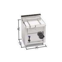 Berto's gázüzemű serpenyő (14,5 kW)