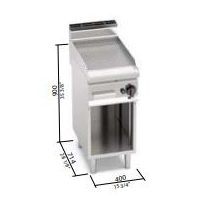 Berto's gázüzemű lapsütő (6,9 kW)