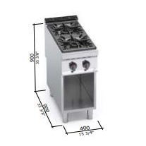 Berto's gáztűzhely (19 kW)