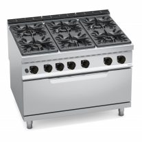 Berto's gáztűzhely (65,5 kW)