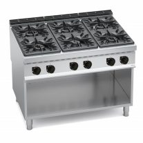 Berto's gáztűzhely (53,5 kW)