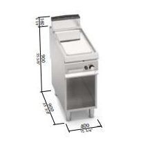 Berto's gázüzemű lapsütő (10 kW)