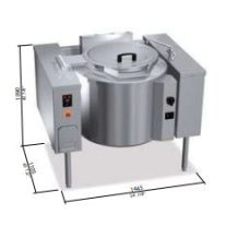 Berto's gázüzemű főzőüst (21,5 kW)