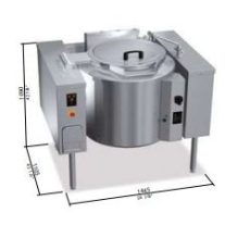 Berto's gázüzemű főzőüst (21,5 kW)