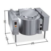 Berto's gázüzemű főzőüst (35 kW)
