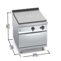 Berto's gáztűzhely (20,8 kW)