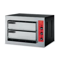 GGF MINI 3TA-R elektromos pizzakemence 2 db 50-es pizzának körbe samottos – GGFMINI3TA-R