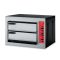 GGF MINI 3TA-R elektromos pizzakemence 2 db 50-es pizzának körbe samottos