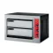 GGF MINI 3TA-R elektromos pizzakemence 2 db 50-es pizzának körbe samottos – GGFMINI3TA-R