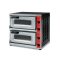 GGF Micro 2V elektromos pizzakemence 2 db 40-es pizzának betekintő ablakkal