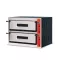 GGF T2 pizza+kenyér elektromos pizzkemence 2+2 db 60x40-es tepsihez – GGFT22