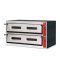 GGF T33 pizza+kenyér elektromos pizzakemence 3+3 db 60x40-es tepsihez