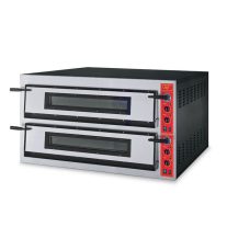   GFF TOP FR 108-99 elektromos pizzakemence 9+9 db 36-os pizzának körbe samottos