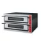GGF TOP FR 108-99 elektromos pizzakemence 9+9 db 36-os pizzának körbe samottos – GGFTOPFR108-99