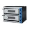 GGF XR44-36 elektromos pizzakemence 4+4 db 36-os pizzának körbe samottos