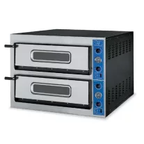 GGF XR66-36 elektomos pizzakemence 6+6 db 36-os pizzának körbe samottos – GGFXR66-36
