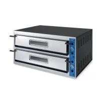 GGF XR99-36 elektromos pizzakemence 9+9 db 36-os pizzának körbe samottos – GGFXR99-36