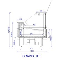 GRAVIS LIFT 0.94 | Csemegepult