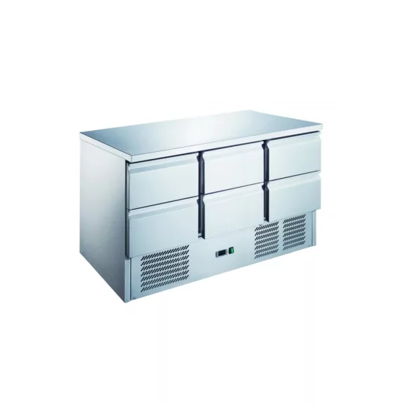 KHORIS KH-S903-6D Hűtött munkaasztal 6 fiókkal KHORIS KH-S903-6D Hűtött munkaasztal 6 fiókkal