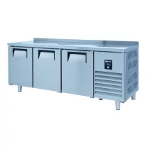 KHORIS KHP-RC3SD INOX PREMIUM 3 ajtós hűtött munkaasztal