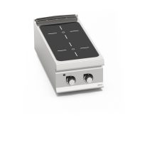 Berto's elektromos tűzhely (8 kW)