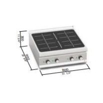 Berto's indukciós tűzhely (28 kW)