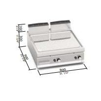 Berto's gázüzemű lapsütő (20 kW)