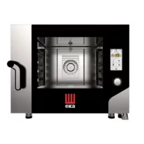 Tecnoeka MKF-464-TS elektromos, 4 tálcás kombi sütő – MKF464TS