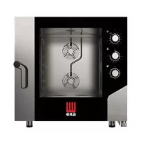 Tecnoeka MKF-716-S-B elektromos, 7 tálcás kombi sütő – MKF716SB