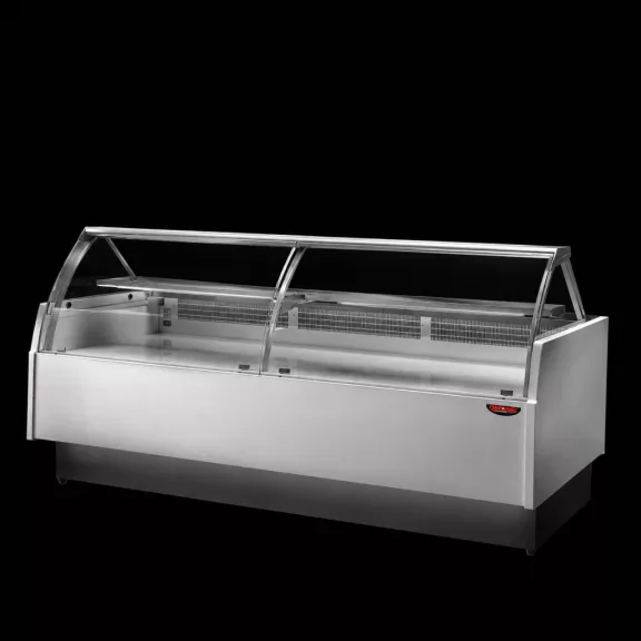 TDOM MR80.100VC Csemegepult hajlított üveggel - 104cm – MR08100VVC TDOM MR80.100VC Csemegepult hajlított üveggel - 104cm – MR08100VVC