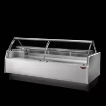 TDOM MR80.100VC Csemegepult hajlított üveggel - 248cm – MR08100VVC_2480mm