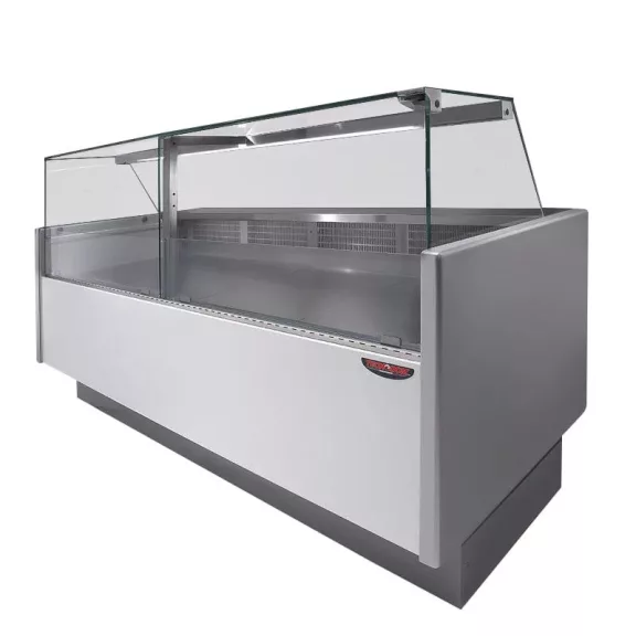 TDOM MR80.100VD Csemegepult egyenes üveggel - 248cm – MR08100VVD_2480mm