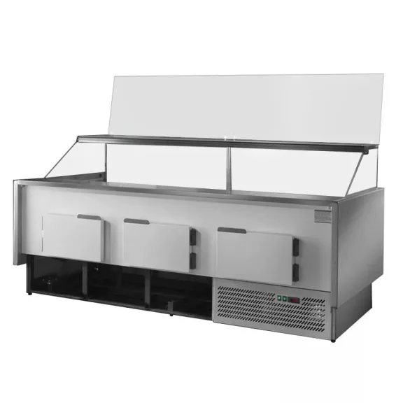 TDOM MR9.5 100VD Csemegepult egyenes üveggel - 104cm – MR09100VVD TDOM MR9.5 100VD Csemegepult egyenes üveggel - 104cm – MR09100VVD