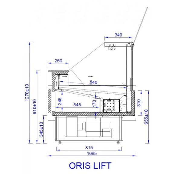 ORIS LIFT 0.94 | Csemegepult
