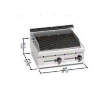 Berto's gázüzemű grillsütő (14 kW)