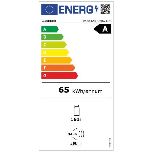 LIEBHERR RBa30 425i Álló hűtőszekrény BioFresh-sel