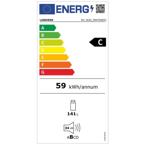 LIEBHERR Rci 1620 asztali hűtőszerkény  EasyFresh funkcióval