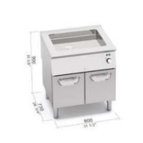 Berto's elektromos serpenyő (9,6 kW)